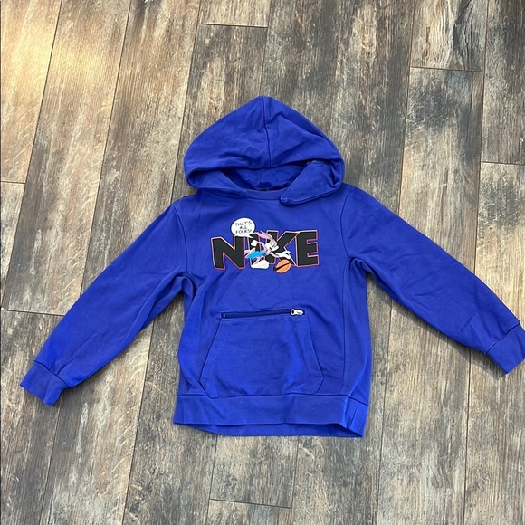 Nike Kids Blue/Purple Space Jam Hoodie - Picture 1 of 9